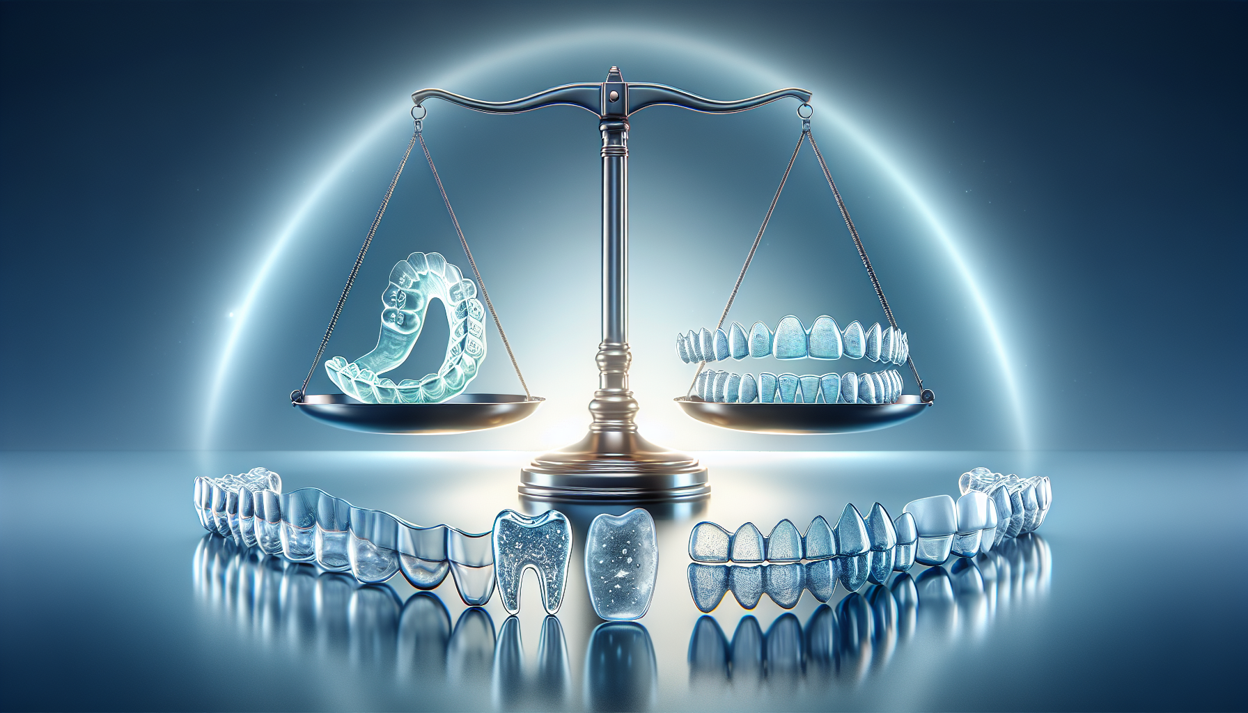Illustration comparing Invisalign to other brands